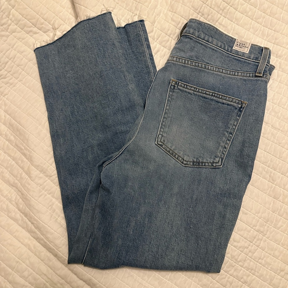 Frank & Eileen Monaghan high rise button fly mom jeans 29